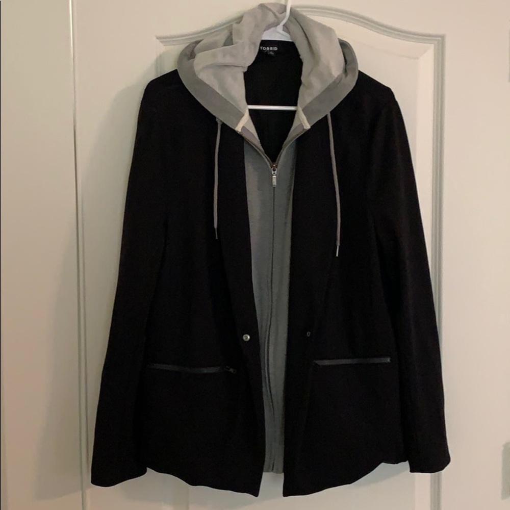 Torrid Sweatshirt Blazer